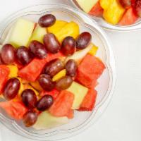 Fresh Fruit Salads · A mix bowl of seasonal fruits