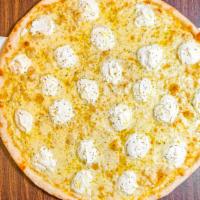 Fresh Mozzarella And Basil Pizza · 
