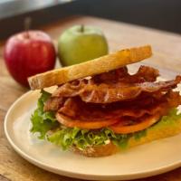 Blt · Bacon, lettuce, tomato sandwich.