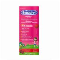 Benadryl Children'S Liquid Cherry (12.5 Mg, 4 Oz) · 4 oz