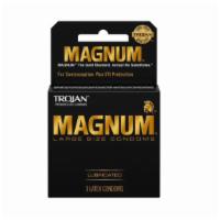 Trojan Condoms Magnum Lubricated (3 Ct) 741801 · 3 ct