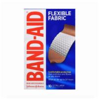 Band-Aid Flexible Fabric Adhesive Bandages Xl (10 Ct) · 10 ct