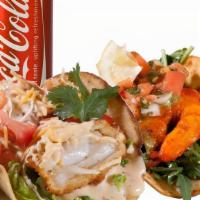 Small#2 Taco Combo · Any 2 tacos plus a choice of soft drink or margarita