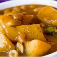 Massaman Curry · Made traditional style with potato, onion and peanut