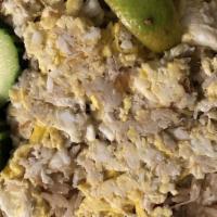 Crab Meat Fried Rice: · Stir-fried rice with egg, scallion and onion