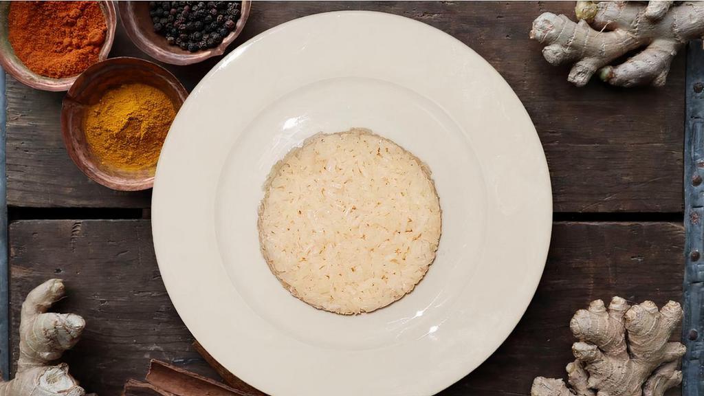 Soul Seasoned White Rice · Seasoned Long Grain White Rice, Onion & Garlic Powder, Kosher Salt and Parsley.