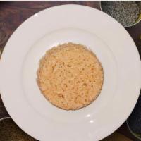 Brown Rice · Seasoned with Thyme Herbs, Rosemary, Onion & Garlic Powder, Kosher Salt