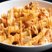 Butter Chicken Mac And Cheese · Cavatappi pasta, chef’s special butter sauce, habanero chicken.
