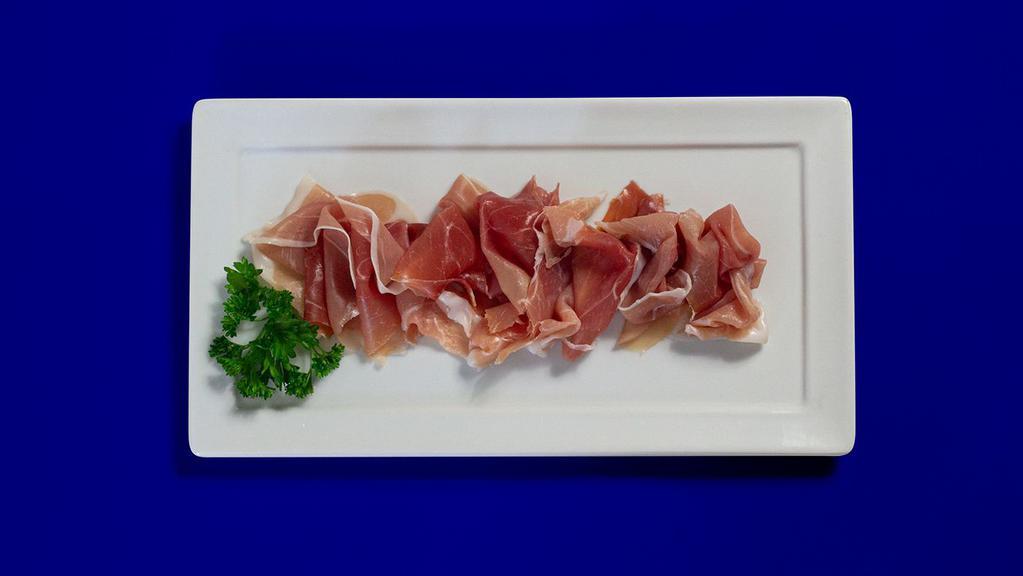 Prosciutto Di Parma · Freshly sliced to order.