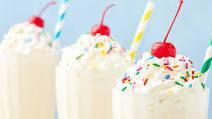 Shakes · Made with blended ice cream and milk. No toppings