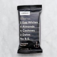 Rxbar Chocolate & Sea Salt · Chocolate Sea Salt bars are made with 100% chocolate, and a few other simple ingredients - e...