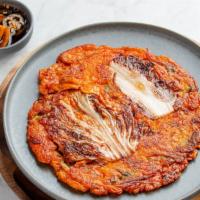 김치전 Kimchi Jeon · Housemade  cabbage kimchi and scallion pancake