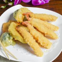 Tempura Appetizer · Tempura shrimp and vegetable.