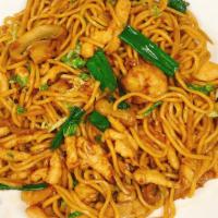 Lo Mein · With choice of protein or vegetables.