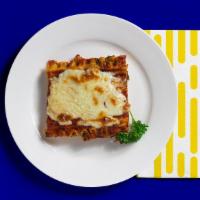 House Veggie Lasagna · Housemade seasonal vegetable lasagna