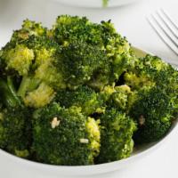 Broccoli Al Forno · Roasted broccoli.