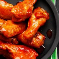 12 Pcs Hot Wings · Halal Chicken Wings Fried with Organic Cooking Oil.