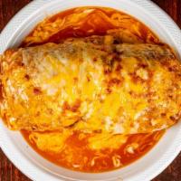 Make It Enchilada Style · Served with chips.