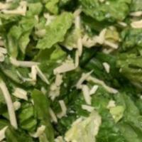 Caesar Salad · Romaine lettuce, croutons and Parmigiano.