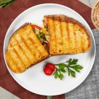 California Gurls Panini · Grilled or chicken cutlet with american cheese, lettuce, tomato, onion, jalapeno & slices of...