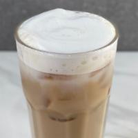 Iced Lattes · Mocha, Caramel, French Vanilla, Hazelnut, Raspberry, Coconut.