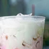 Thai Pink Drink · disclaimer this drinks is sweet we are unable to do less sweet thank you :)