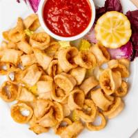 Fried Calamari · Deep-fried young squid, served with marinara sauce.
