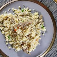 Fried Rice · Steaming white rice cooked to just the right consistency, filled with vegetable and your cho...