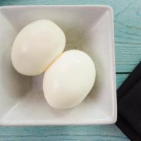 Hard Boiled Egg (2) · Two pieces.