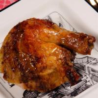 Quarter Chicken (Cuarto De Pollo) · Quarter Rotisserie Chicken, No include any side or drink.