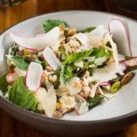 Farro Salad · Sugar Snap Peas, Pistachio and Pecorino
