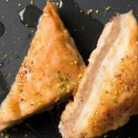 Baclava · A sweet dessert pastry made of layers of crispy filo filled with chopped nuts