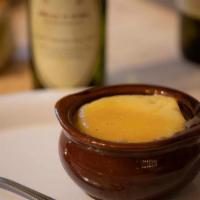 French Onion Soup · melted Gruyere