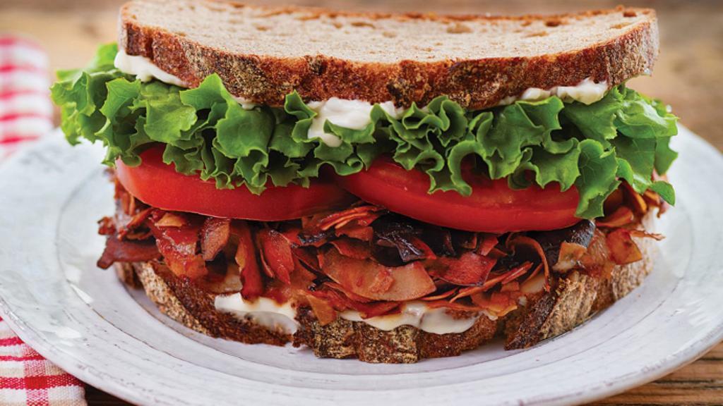 Classic Blt · Applewood bacon, lettuce and tomato with mayo spread.
