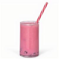 Triple Berry Sensation Smoothie · Raspberry, blueberry, and strawberry.