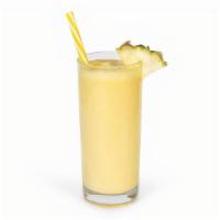 Tropical Bliss Smoothie · Banana, pineapple, and coconut.