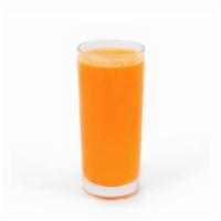 Very Ginger Power Juice · Ginger, apple, and carrot.
