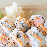 Spicy Yellowtail Roll · Spicy. Raw.