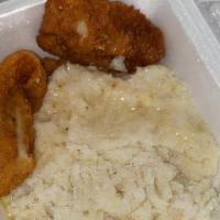 Fish & Grits · Choice of whiting, tilapia, or snapper.