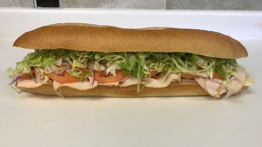 Turkey & Cheese - Whole · Whole Sub is 18 inches Cut in 4 Pieces
EVERYTHING