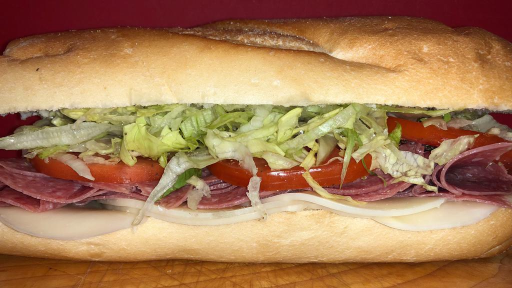 Salami & Cheese - Whole · Whole Sub is 18 inches Cut in 4 Pieces
EVERYTHING