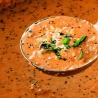Tomato Basil · 20oz.  Creamy Tomato Basil Soup leaves you licking your lips with its layered flavors of min...