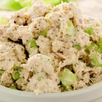 1 Lb Chicken Salad · 1 lb container of homemade chicken salad with celery and mayo
