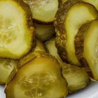 1 Lb Container Sliced Pickle Chips · 1 lb Container Sliced Pickle Chips great side for any sub