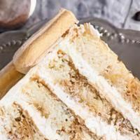 Tiramisu Cake · We use mascarpone cheese for our tiramisu cake, which we consider a must for it.  When you t...