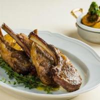 Scottadito Di Agnello* · roasted Australian lamb chops, artichokes alla Romana. *Consuming raw or under-cooked meats,...