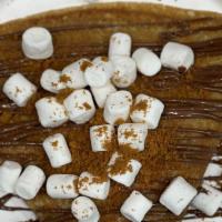 Nutella S’Mores Crepe · Marshmallow,Nutella,Crushed Lotus Biscuits