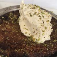 Kunefe · Shredded Dough With  Sweet Goat Cheese in Between.