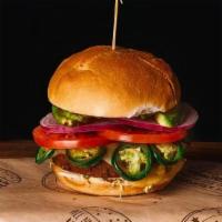 Village Gluten Free Veggie Burger · Organic, soy free, handcrafted vegan burger. Vegan. Gluten free.