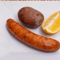 Chorizo Con Papa   · Colombian Sausage with potato